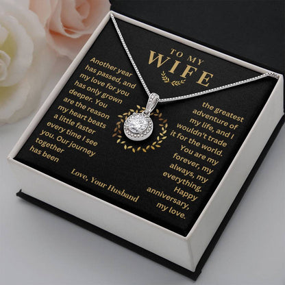 To My Wife - The Reason - Eternal Hope Necklace