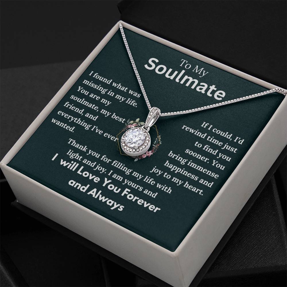 To My Soulmate - Rewind Time - Eternal Hope Necklace