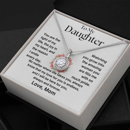 To My Daughter - Joy In My Heart - Eternal Hope Necklace