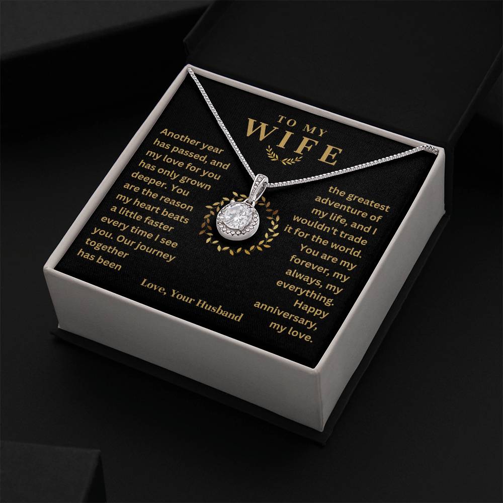 To My Wife - The Reason - Eternal Hope Necklace