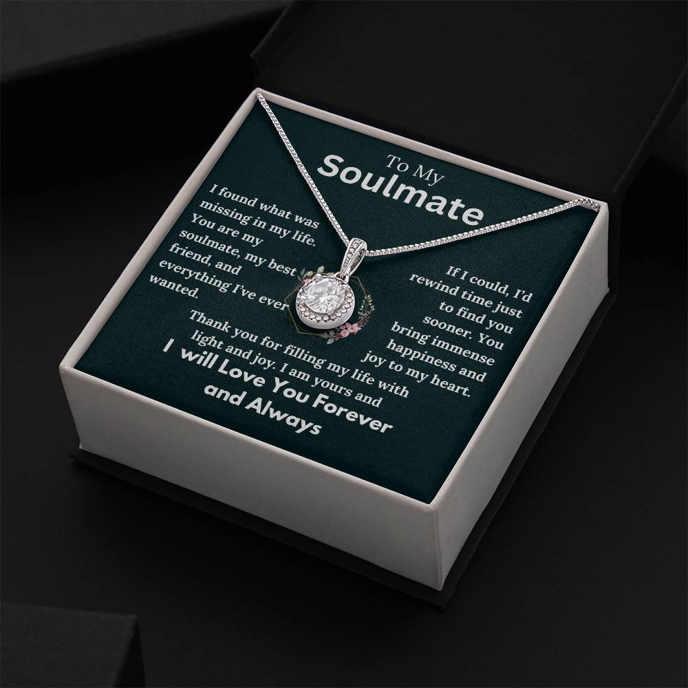 To My Soulmate - Rewind Time - Eternal Hope Necklace