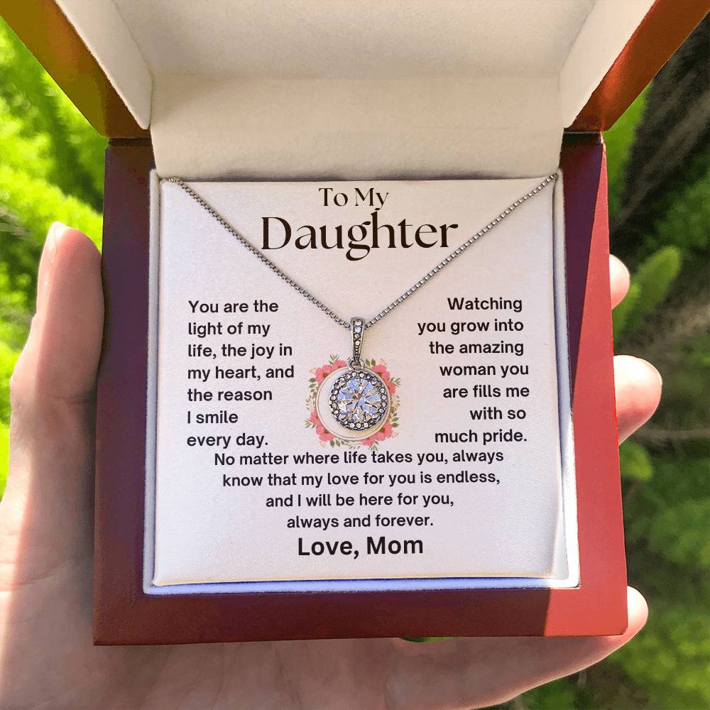 To My Daughter - Joy In My Heart - Eternal Hope Necklace