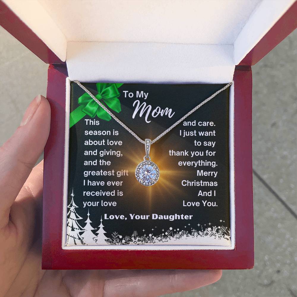 CHRISTMAS SPECIAL - To My Mom -  Eternal Hope Necklace