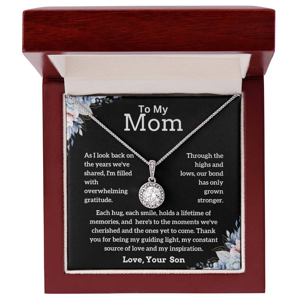 To My Mom - Source of Love - Eternal Hope Necklace