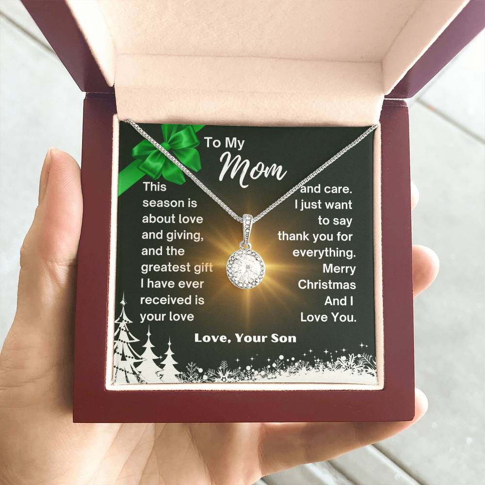 CHRISTMAS SPECIAL - To My Mom -  Eternal Hope Necklace