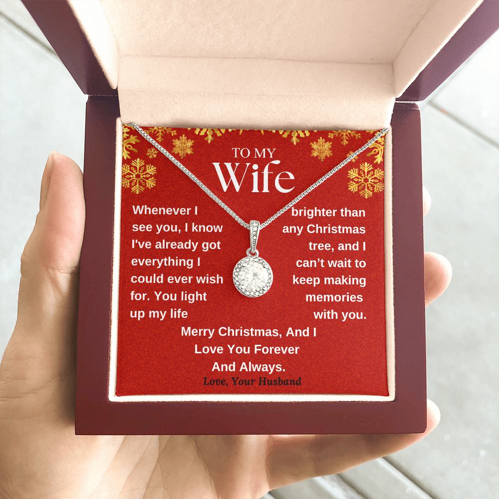 CHRISTMAS SPECIAL - To My Wife - Eternal Hope Necklace