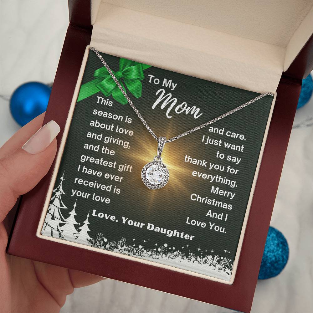 CHRISTMAS SPECIAL - To My Mom -  Eternal Hope Necklace