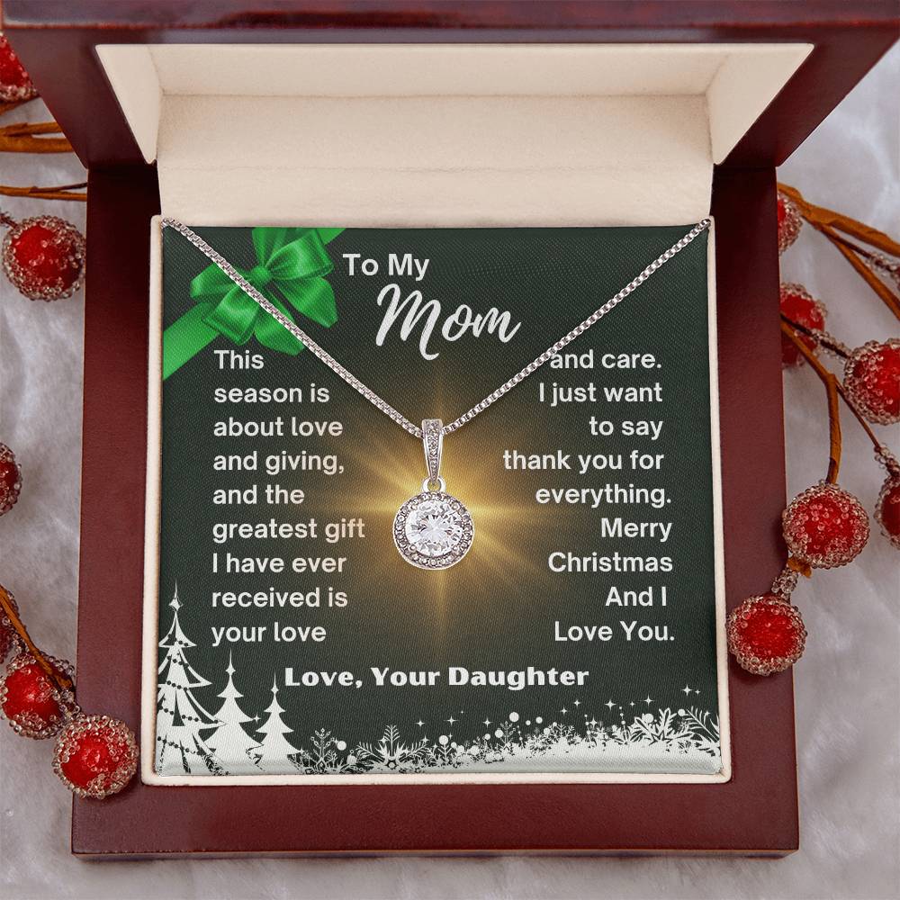 CHRISTMAS SPECIAL - To My Mom -  Eternal Hope Necklace