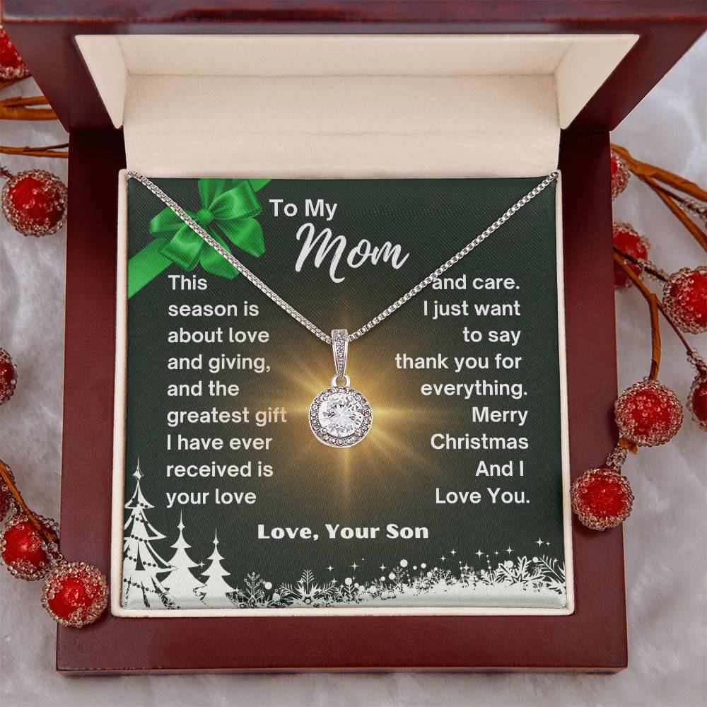 CHRISTMAS SPECIAL - To My Mom -  Eternal Hope Necklace