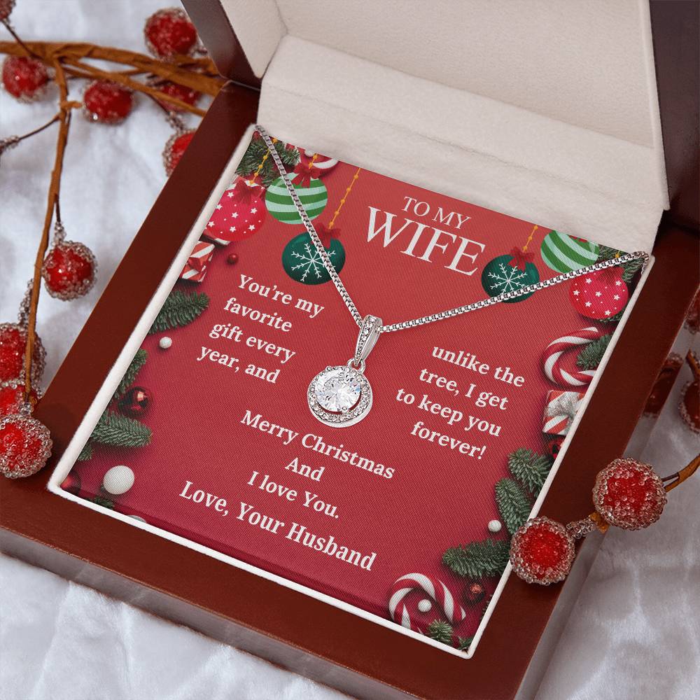 CHRISTMAS SPECIAL - To My Wife -  Eternal Hope Necklace