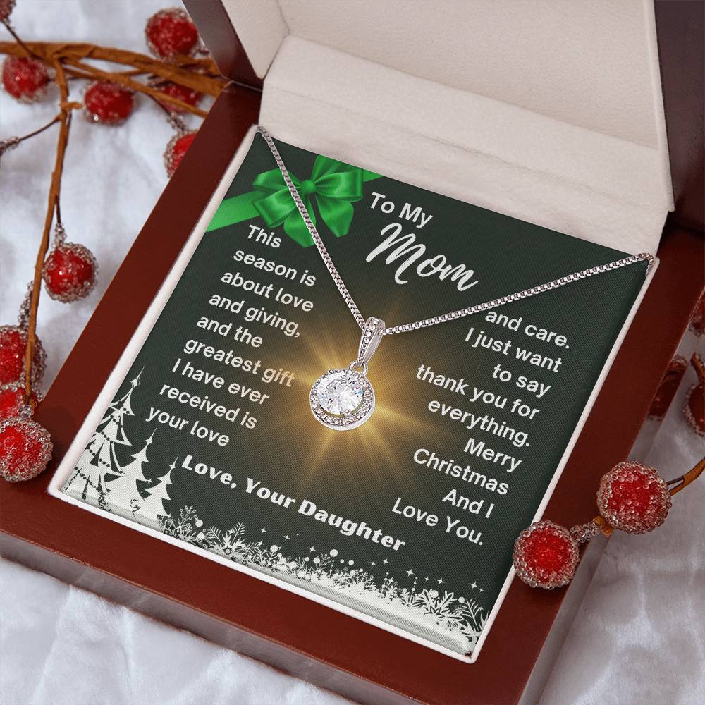 CHRISTMAS SPECIAL - To My Mom -  Eternal Hope Necklace