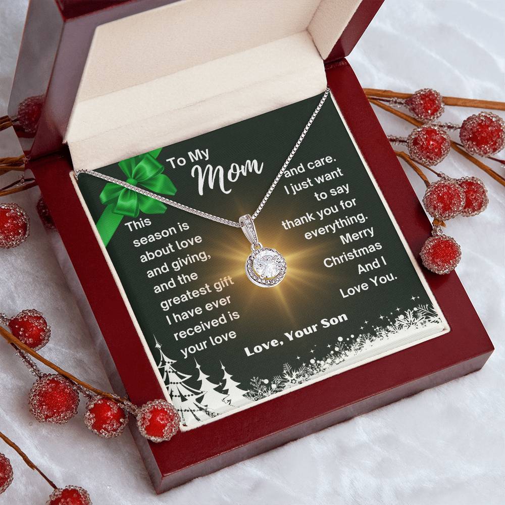 CHRISTMAS SPECIAL - To My Mom -  Eternal Hope Necklace