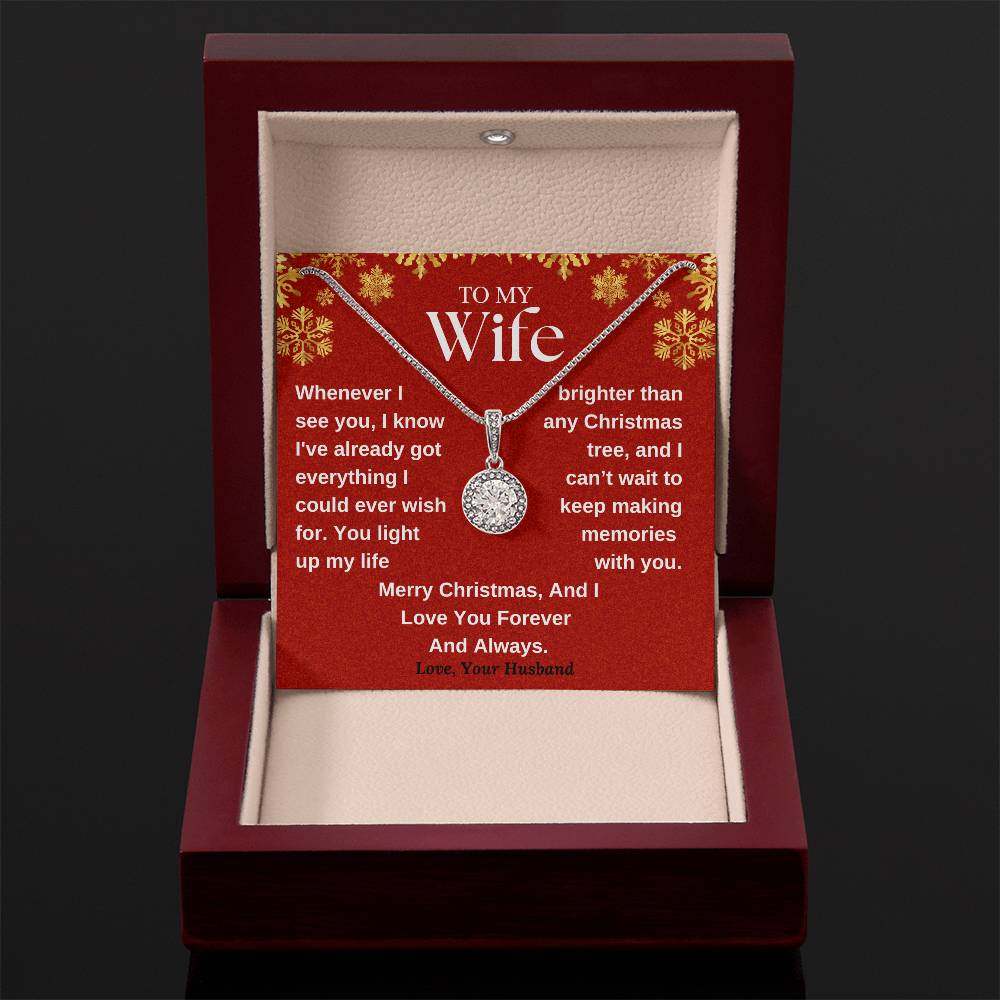 CHRISTMAS SPECIAL - To My Wife - Eternal Hope Necklace