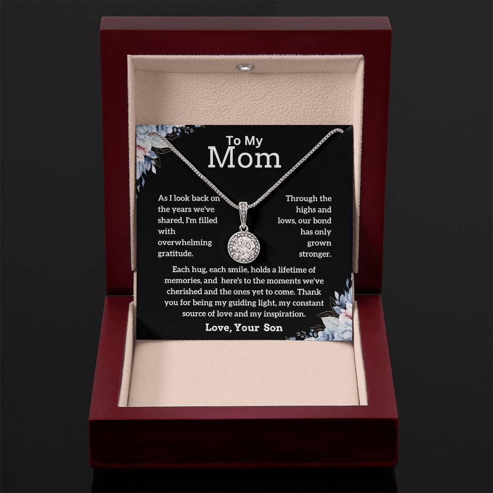 To My Mom - Source of Love - Eternal Hope Necklace