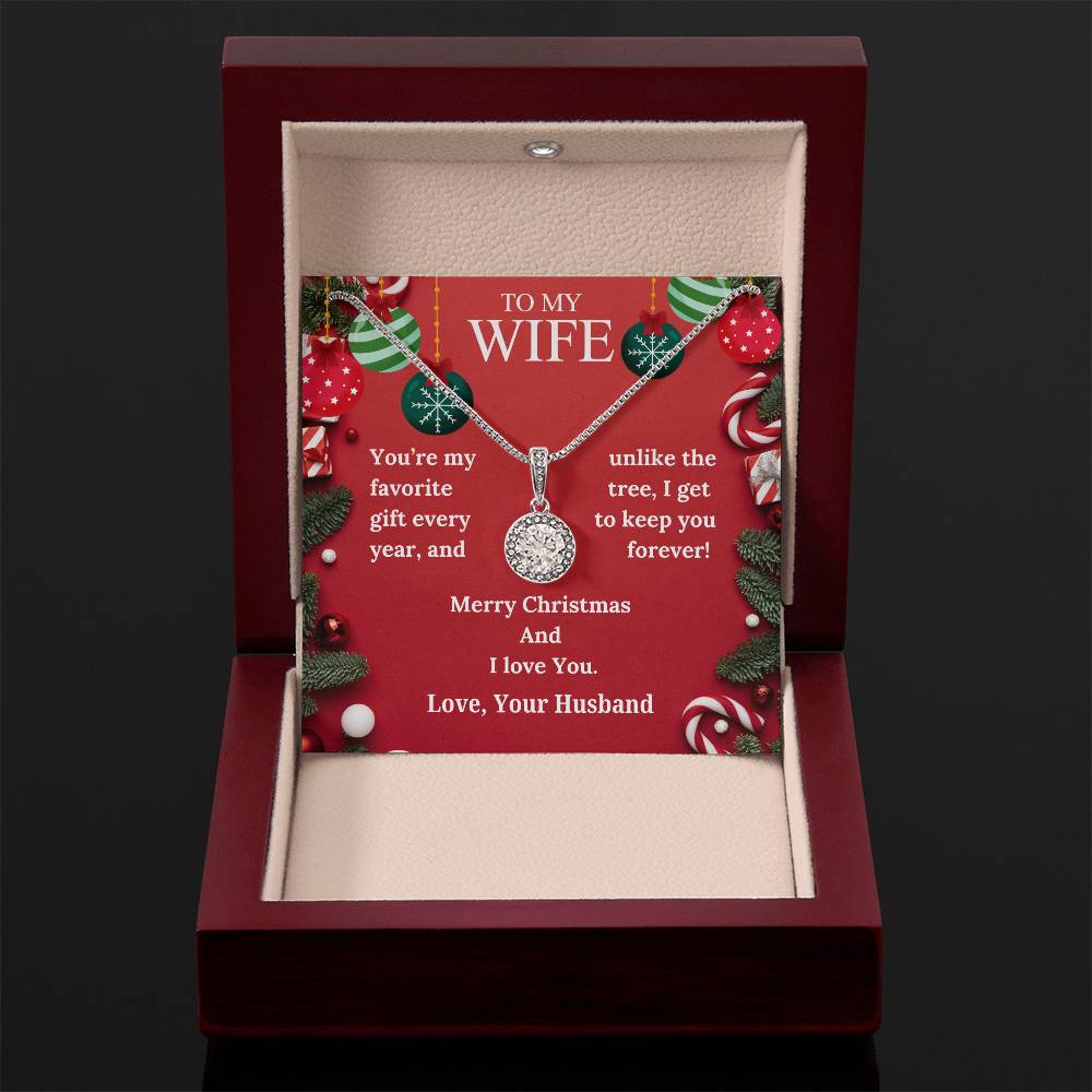 CHRISTMAS SPECIAL - To My Wife -  Eternal Hope Necklace