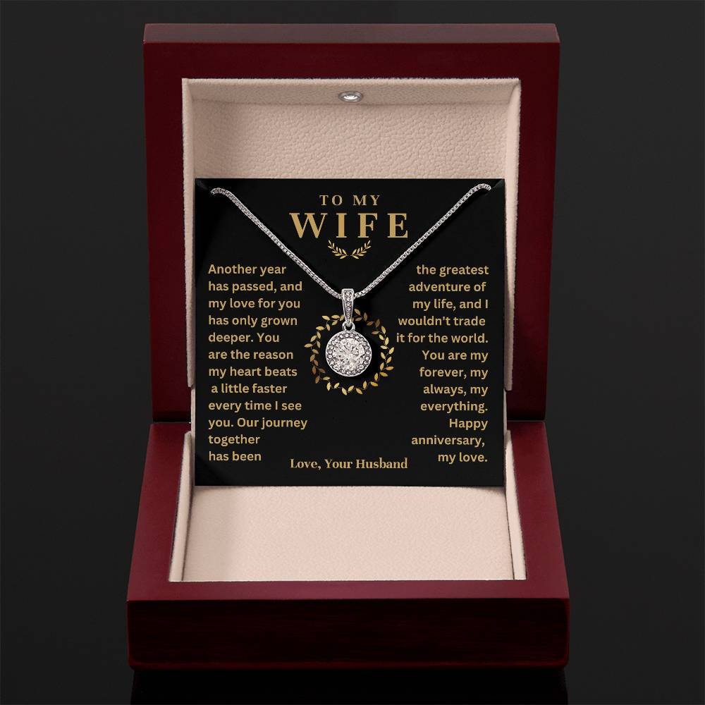 To My Wife - The Reason - Eternal Hope Necklace