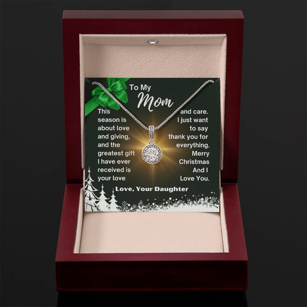 CHRISTMAS SPECIAL - To My Mom -  Eternal Hope Necklace