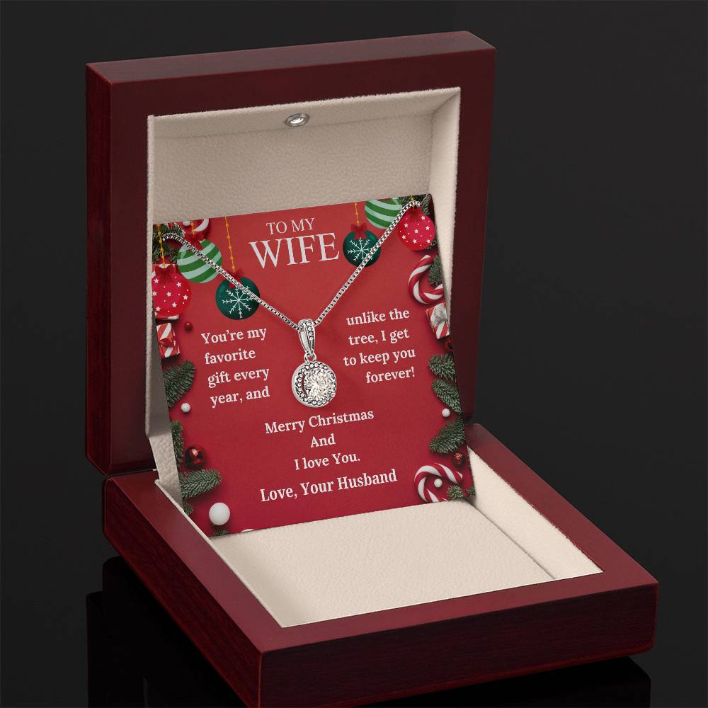 CHRISTMAS SPECIAL - To My Wife -  Eternal Hope Necklace