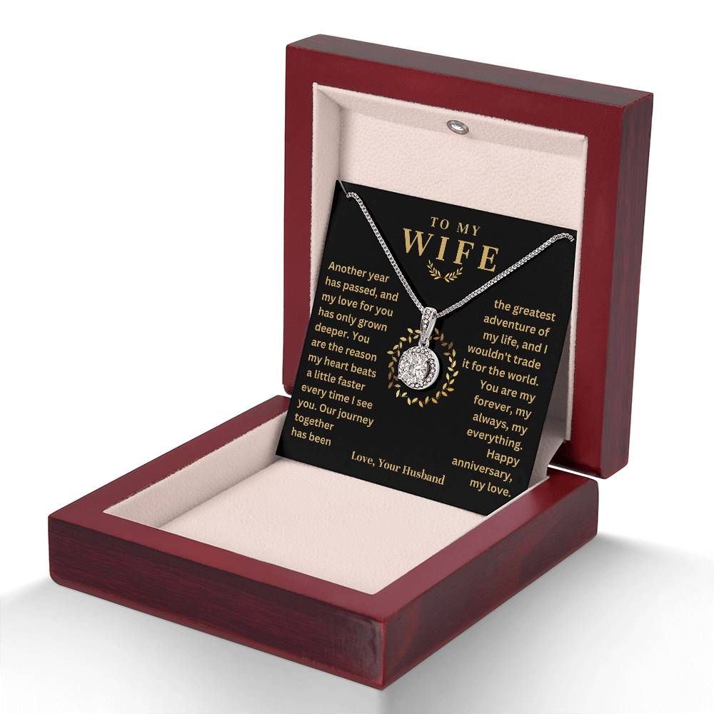 To My Wife - The Reason - Eternal Hope Necklace