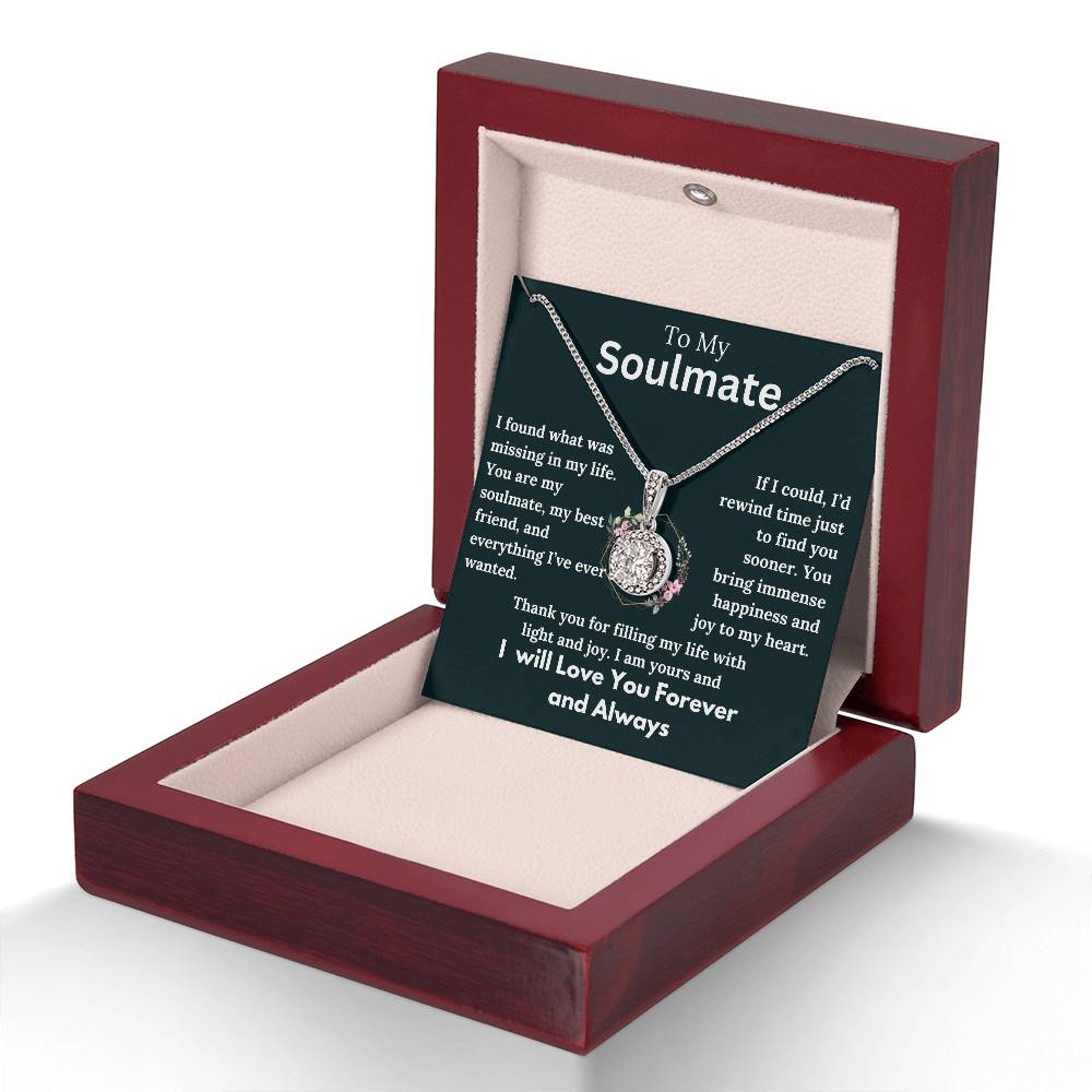 To My Soulmate - Rewind Time - Eternal Hope Necklace