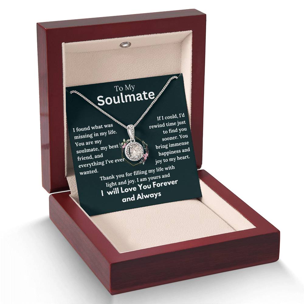 To My Soulmate - Rewind Time - Eternal Hope Necklace