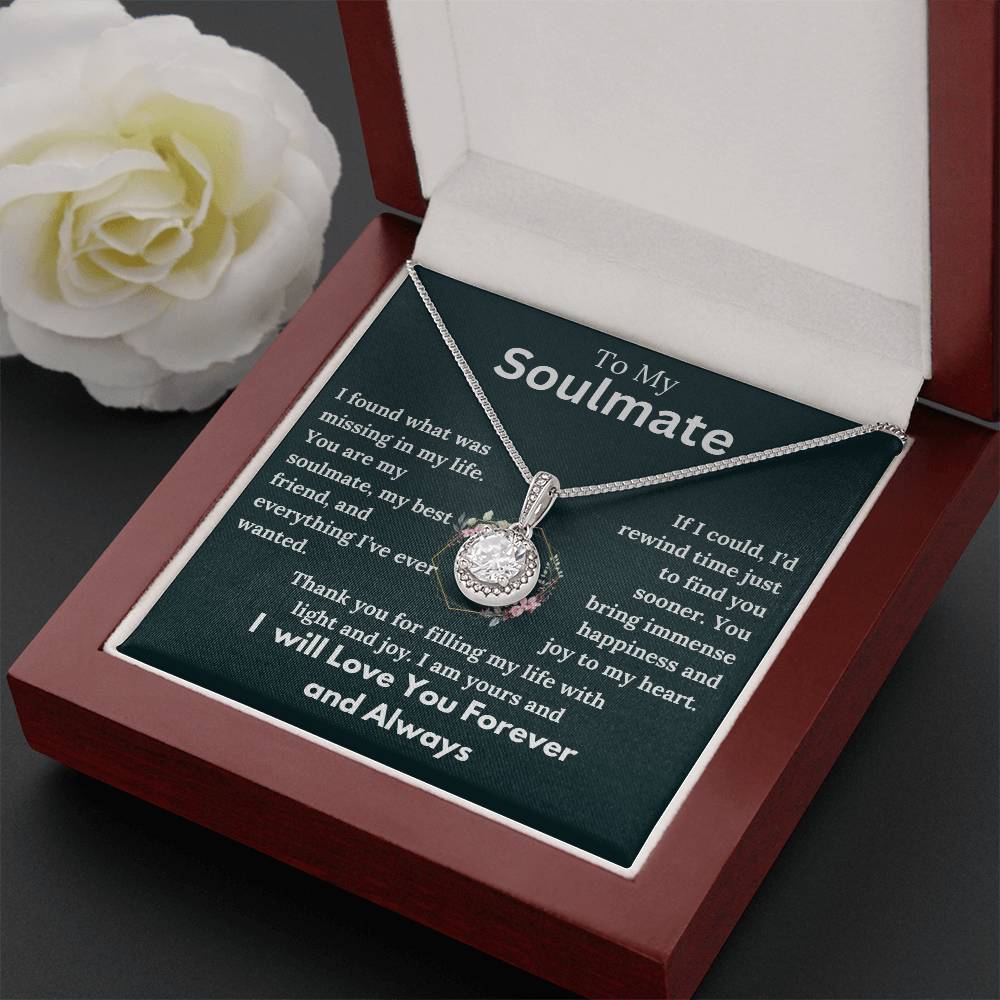 To My Soulmate - Rewind Time - Eternal Hope Necklace