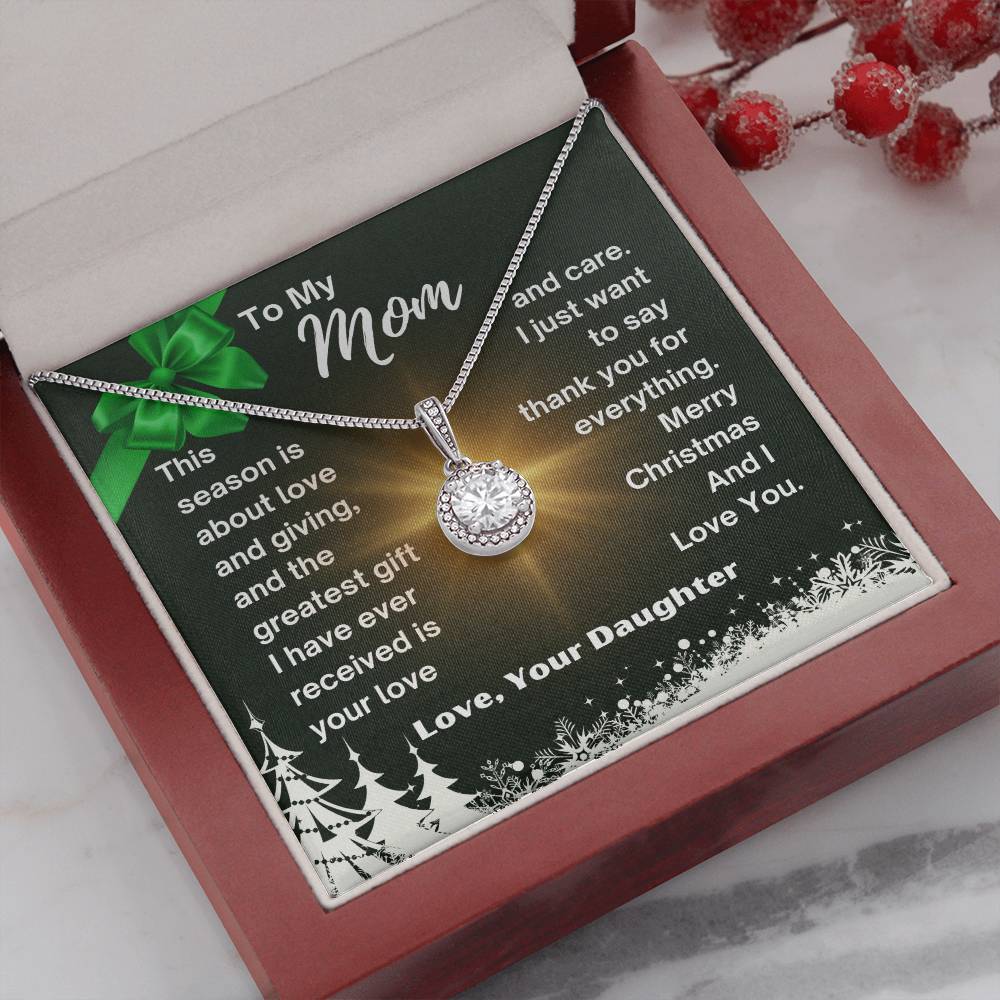 CHRISTMAS SPECIAL - To My Mom -  Eternal Hope Necklace