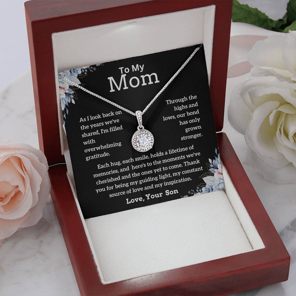 To My Mom - Source of Love - Eternal Hope Necklace