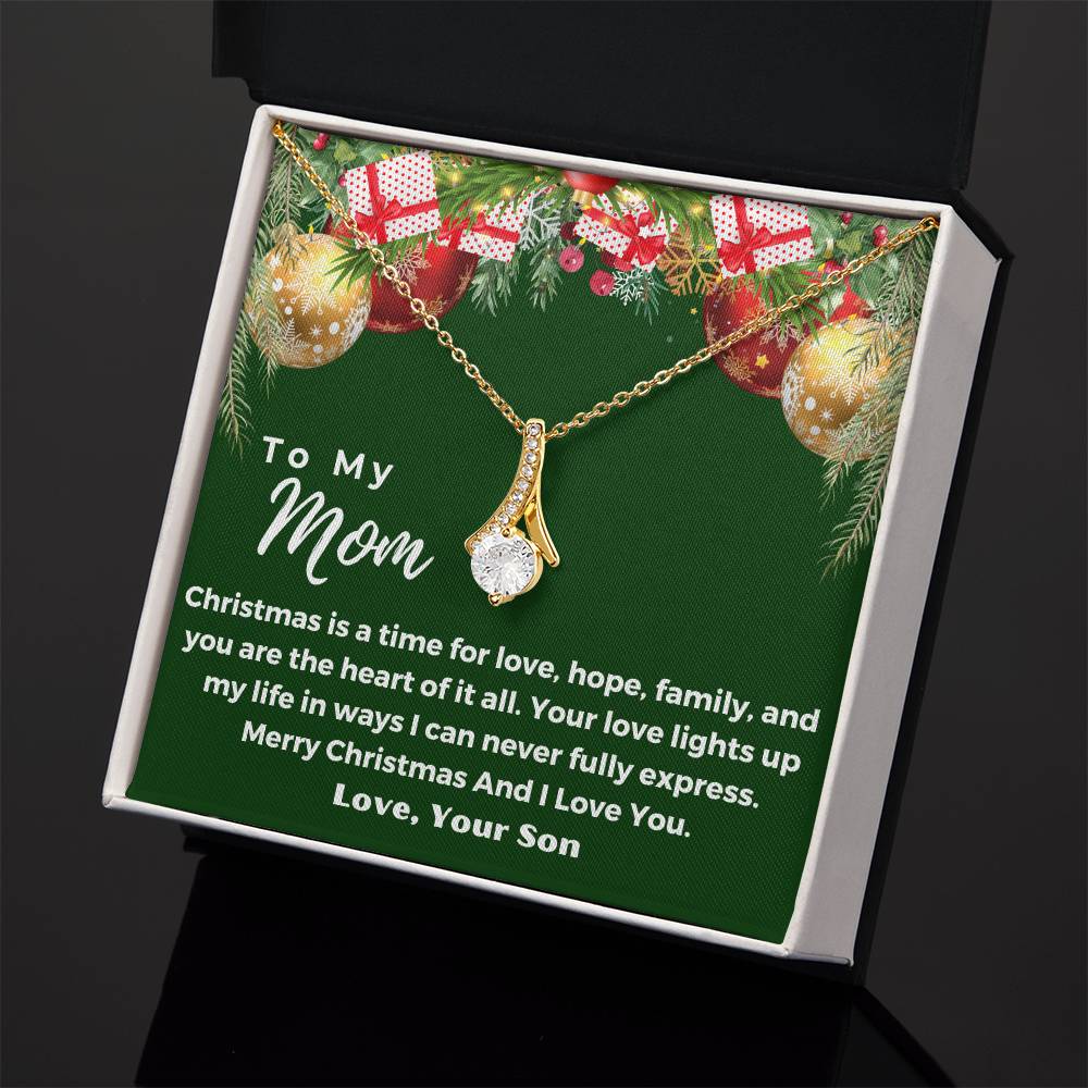 CHRISTMAS SPECIAL - To My Mom -  Alluring Beauty Necklace