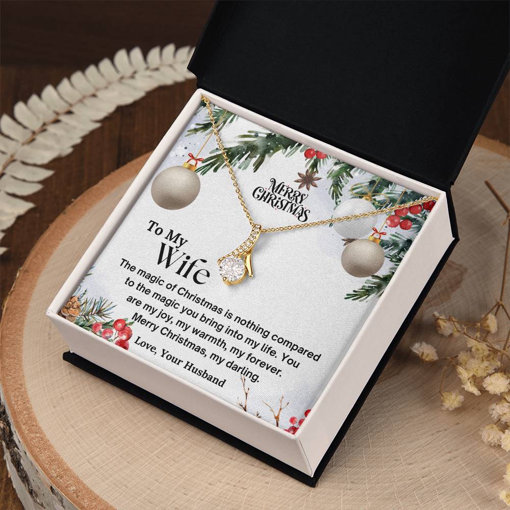 CHRISTMAS SPECIAL - To My Wife - Alluring Beauty Necklace