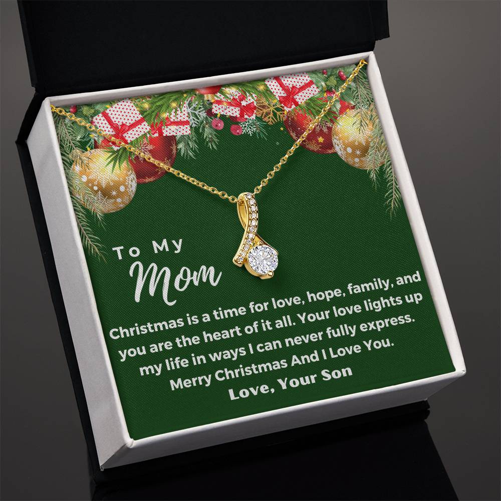 CHRISTMAS SPECIAL - To My Mom -  Alluring Beauty Necklace