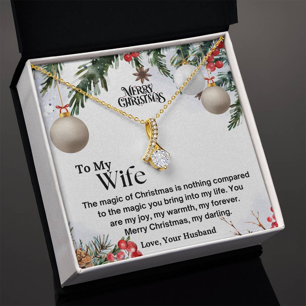 CHRISTMAS SPECIAL - To My Wife - Alluring Beauty Necklace