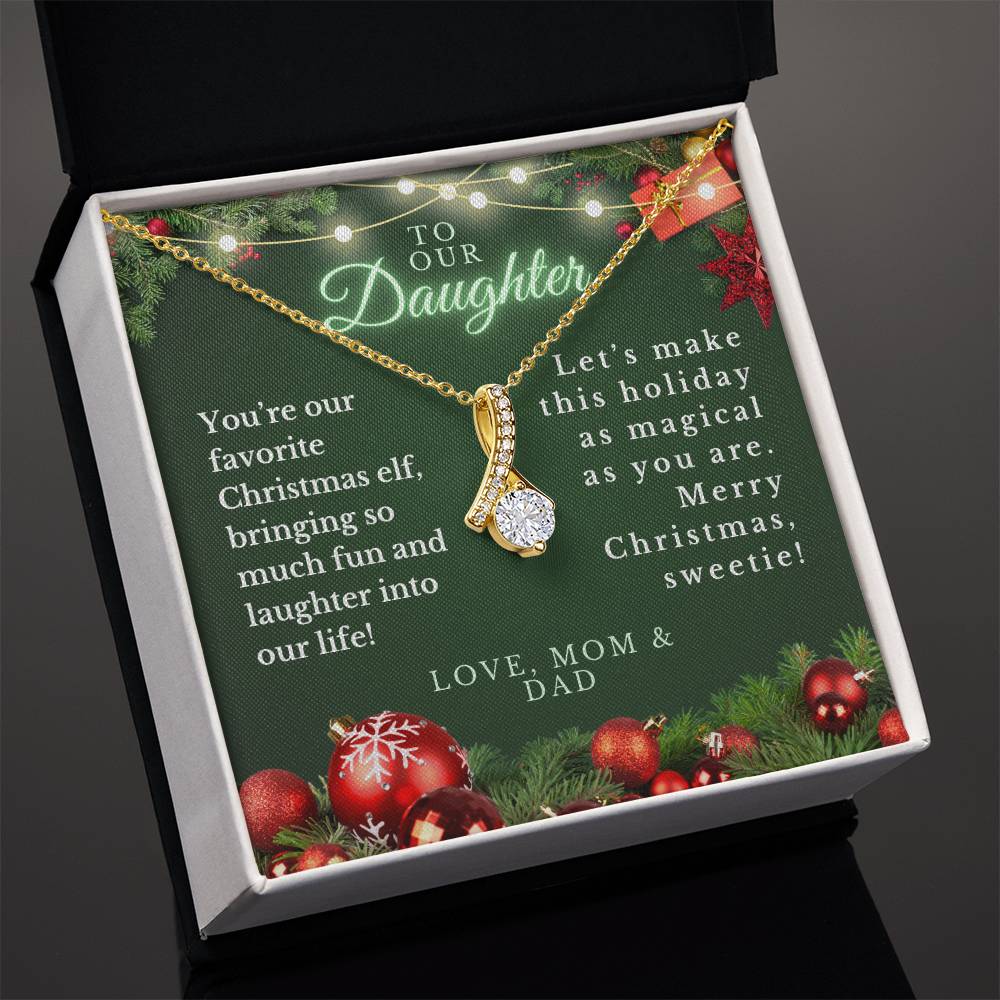 CHRISTMAS SPECIAL - To Our Daughter - Alluring Beauty Necklace