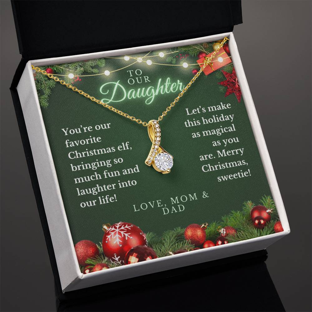 CHRISTMAS SPECIAL - To Our Daughter - Alluring Beauty Necklace