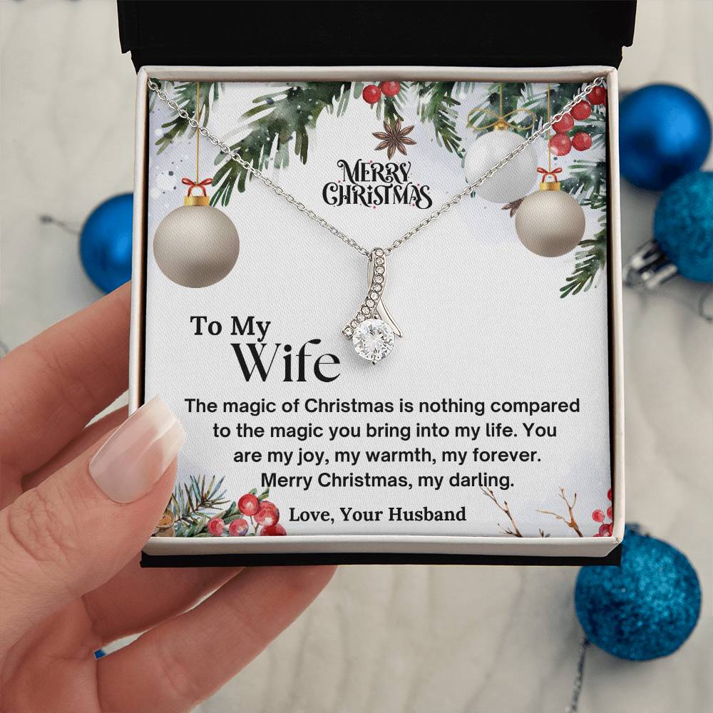 CHRISTMAS SPECIAL - To My Wife - Alluring Beauty Necklace