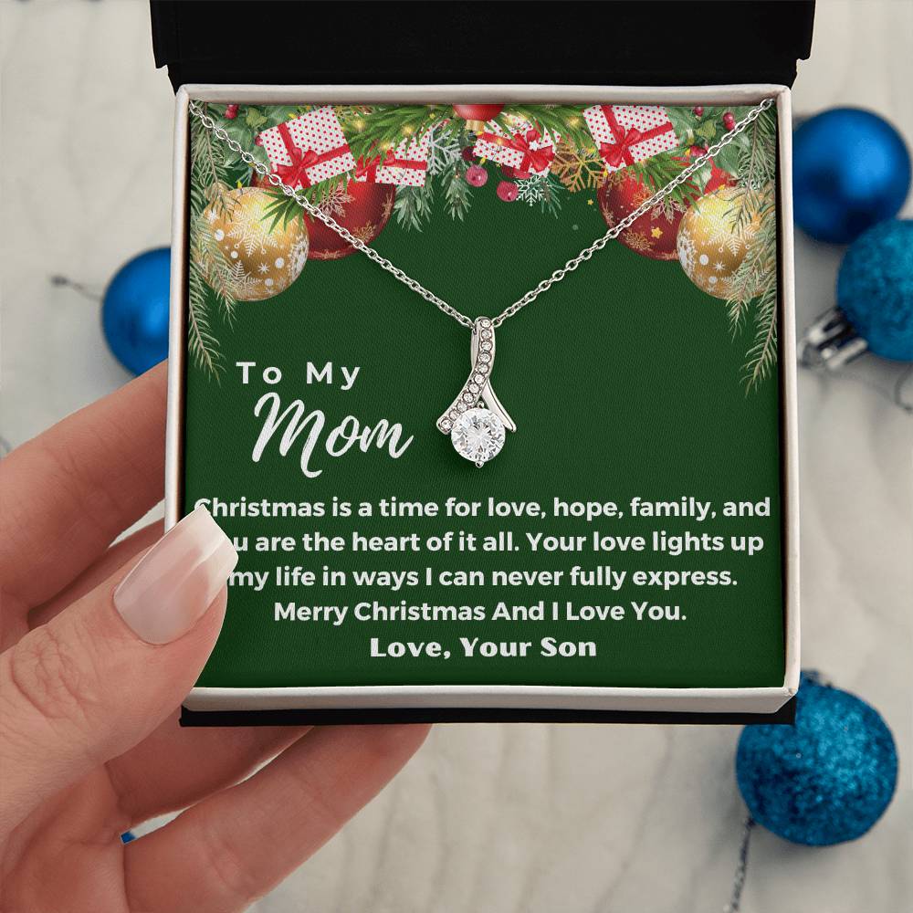 CHRISTMAS SPECIAL - To My Mom -  Alluring Beauty Necklace