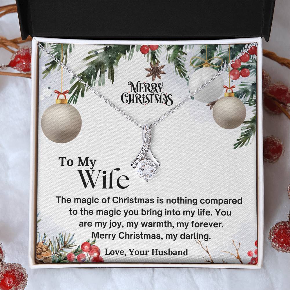 CHRISTMAS SPECIAL - To My Wife - Alluring Beauty Necklace