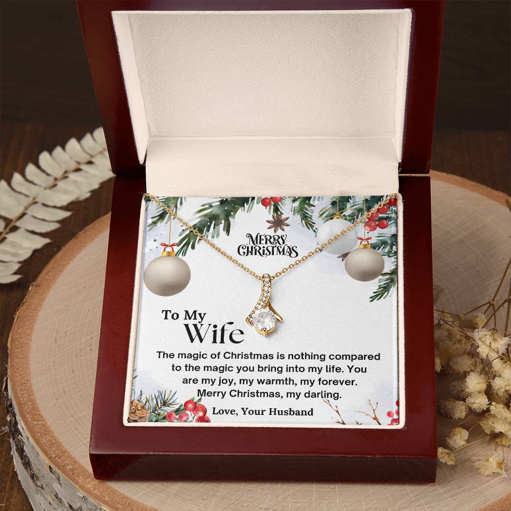 CHRISTMAS SPECIAL - To My Wife - Alluring Beauty Necklace