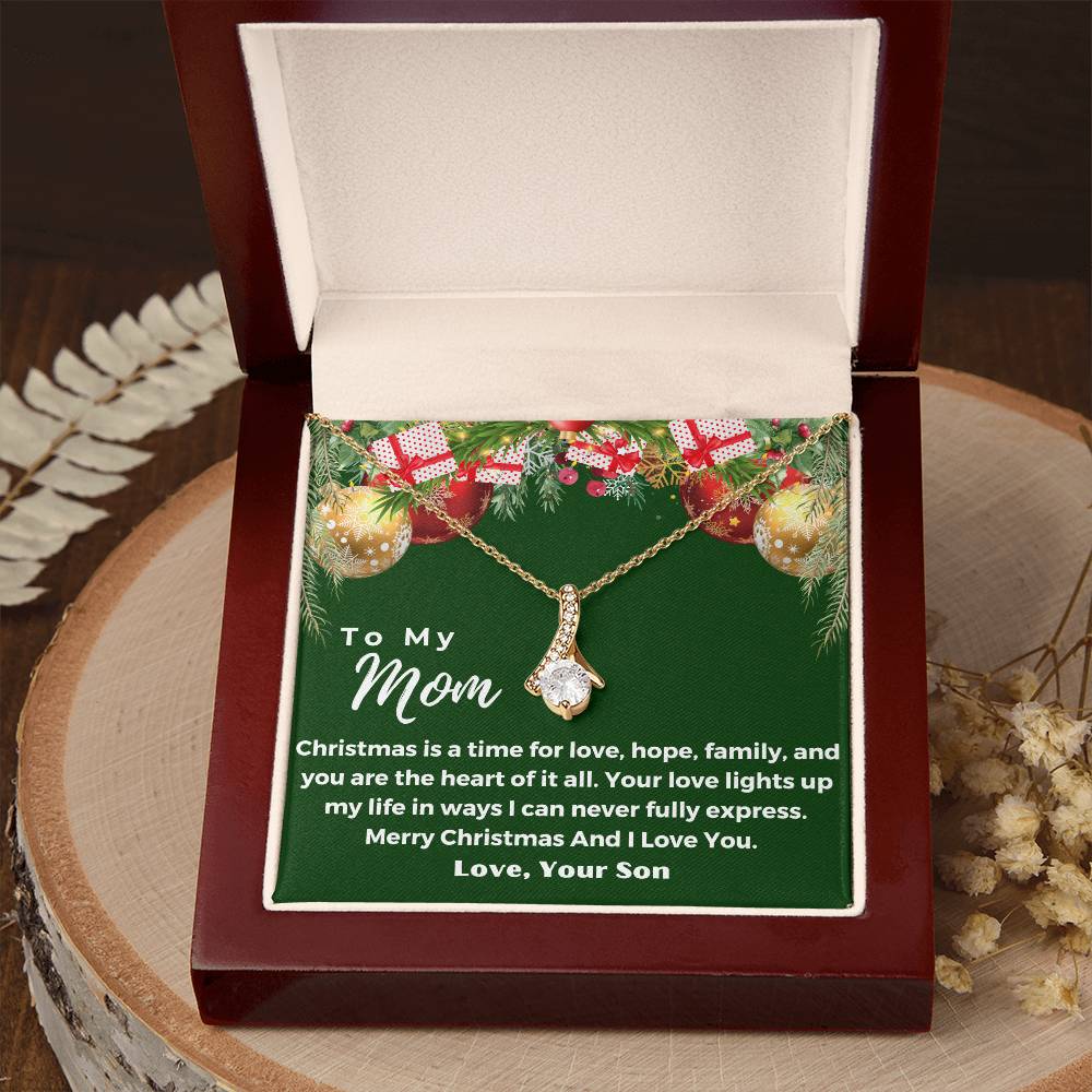 CHRISTMAS SPECIAL - To My Mom -  Alluring Beauty Necklace