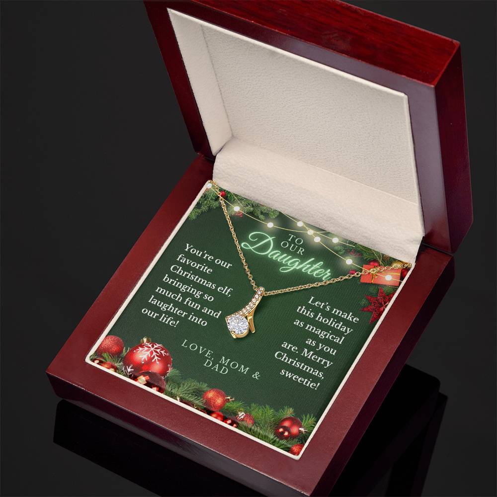 CHRISTMAS SPECIAL - To Our Daughter - Alluring Beauty Necklace