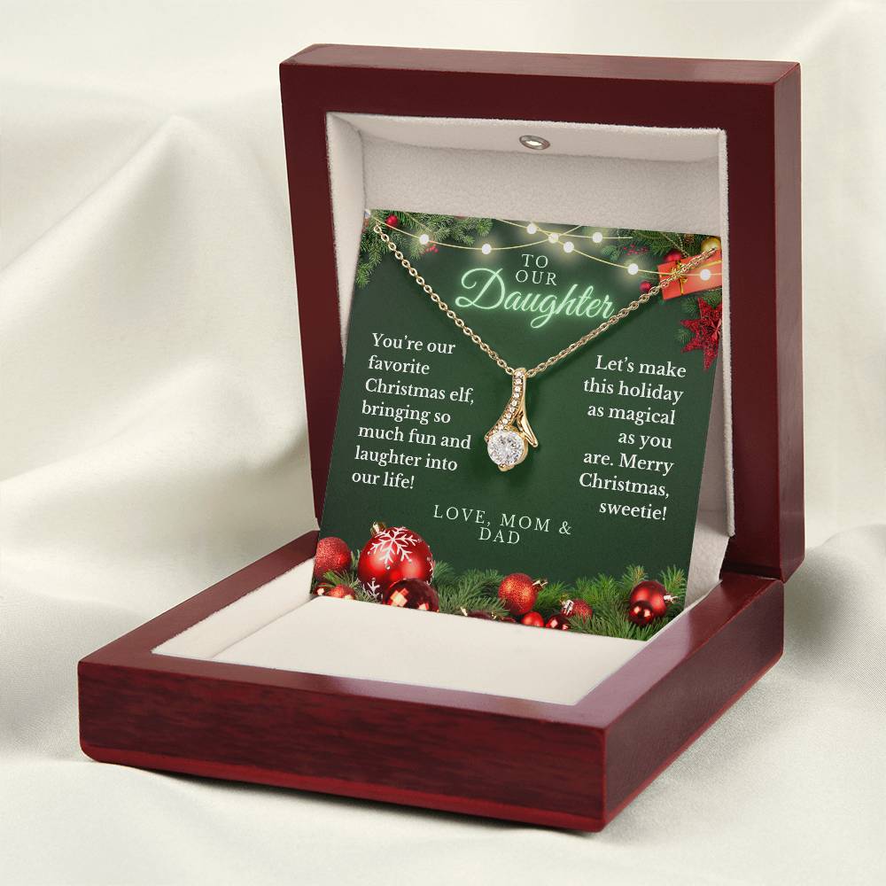 CHRISTMAS SPECIAL - To Our Daughter - Alluring Beauty Necklace