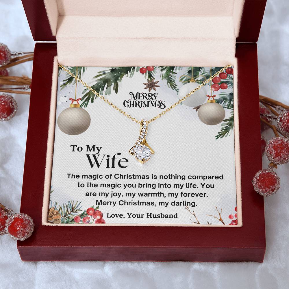 CHRISTMAS SPECIAL - To My Wife - Alluring Beauty Necklace