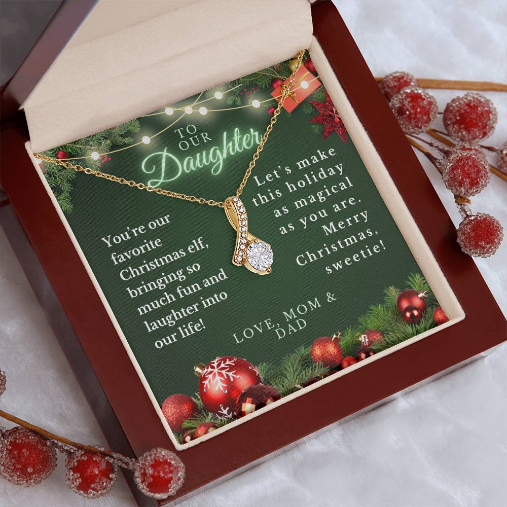 CHRISTMAS SPECIAL - To Our Daughter - Alluring Beauty Necklace