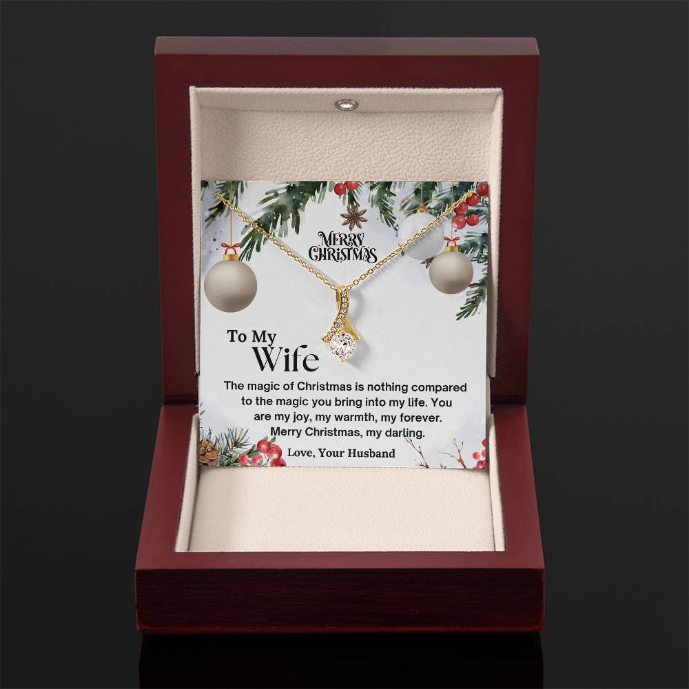 CHRISTMAS SPECIAL - To My Wife - Alluring Beauty Necklace