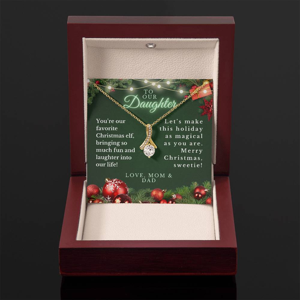 CHRISTMAS SPECIAL - To Our Daughter - Alluring Beauty Necklace