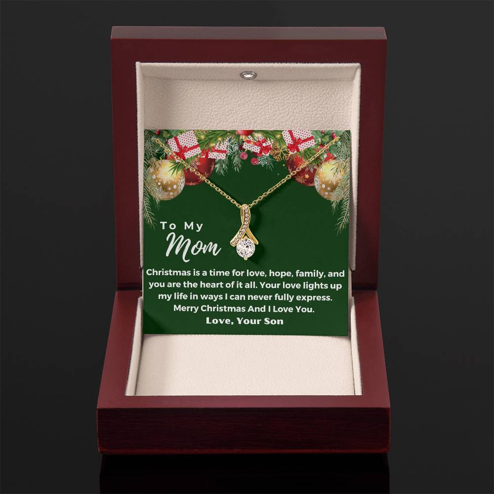 CHRISTMAS SPECIAL - To My Mom -  Alluring Beauty Necklace