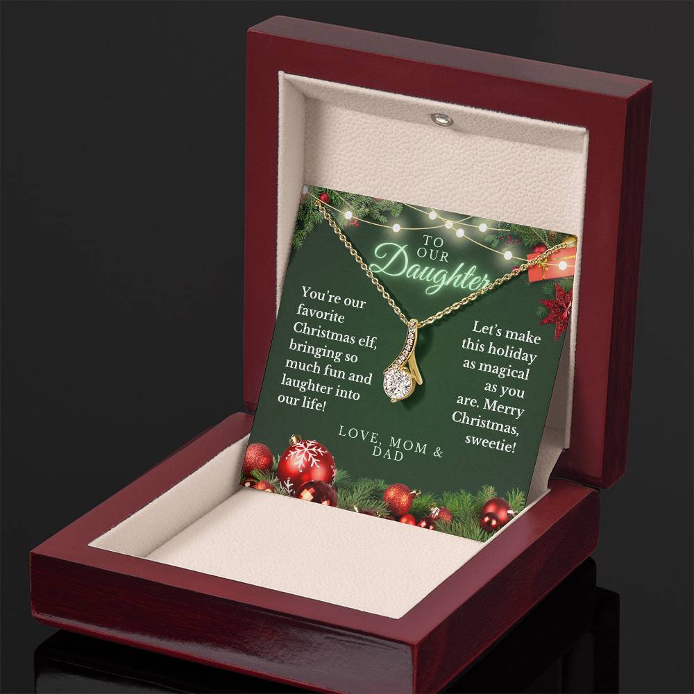 CHRISTMAS SPECIAL - To Our Daughter - Alluring Beauty Necklace