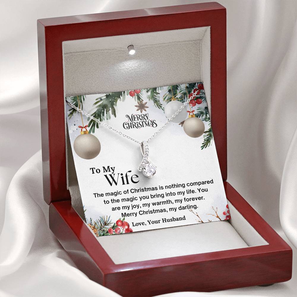 CHRISTMAS SPECIAL - To My Wife - Alluring Beauty Necklace