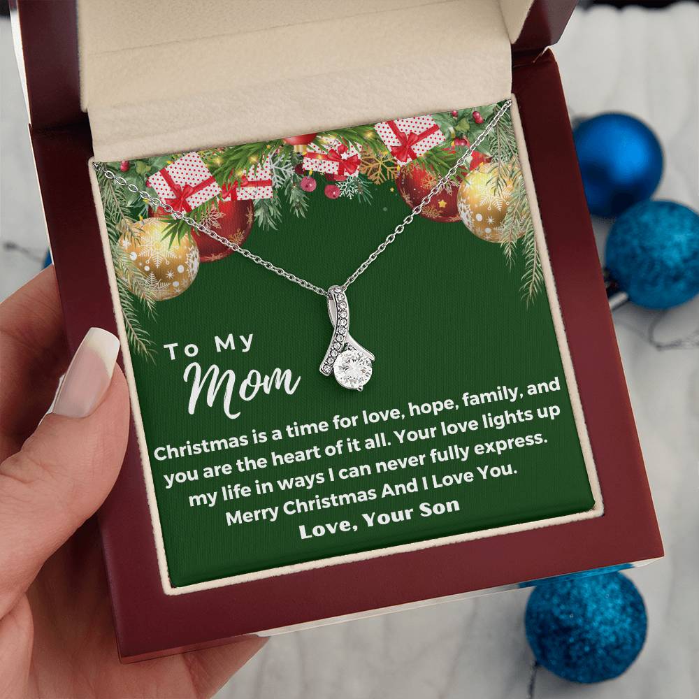 CHRISTMAS SPECIAL - To My Mom -  Alluring Beauty Necklace