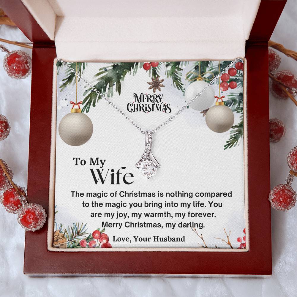 CHRISTMAS SPECIAL - To My Wife - Alluring Beauty Necklace